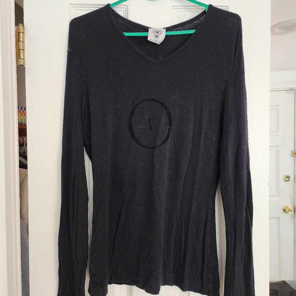 Valentino long sleeves v neck shirt